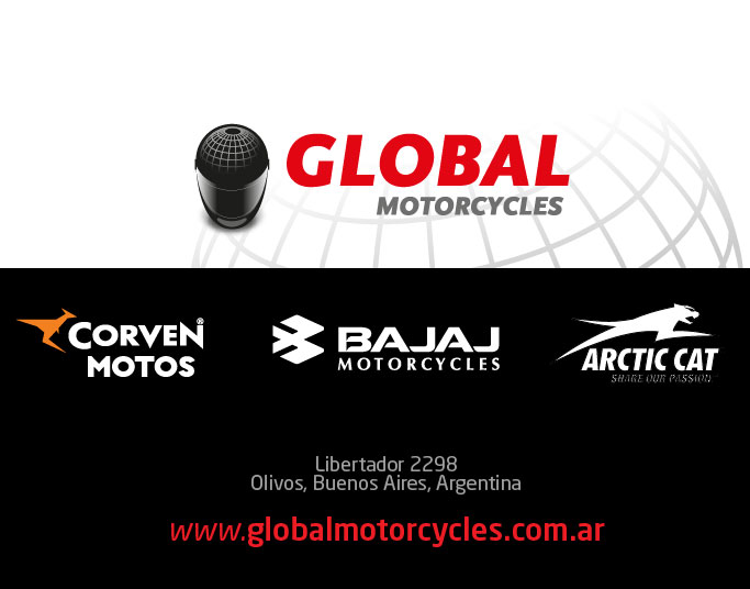 Contactenos a ventas@globalmotorcycles.com.ar